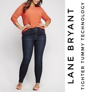 Lane Bryant Mid-Rise Super Stretch Skinny 20 jeans